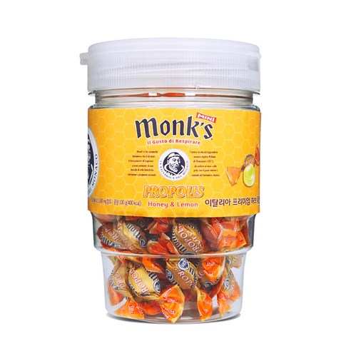 Monks 프로폴리스 캔디, 100g, 1개