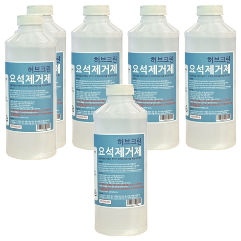 허브크린 요석제거제, 6개, 1L