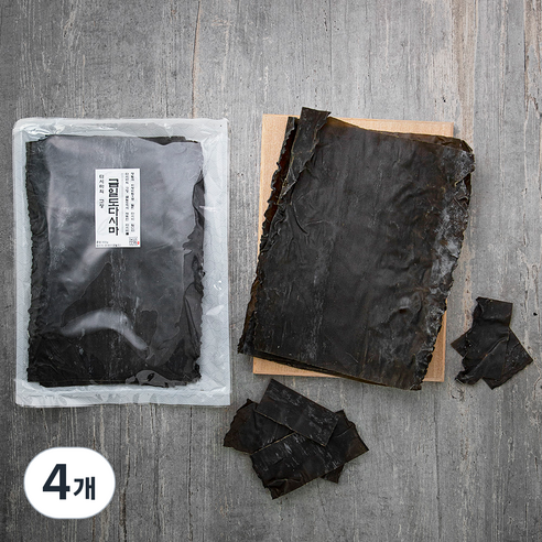 다시마의 고장 금일도 다시마, 300g, 4개