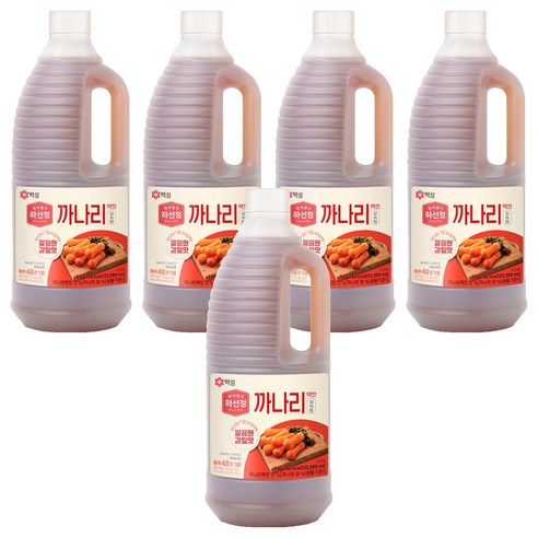 하선정 까나리액젓 알뜰형, 3kg, 5개