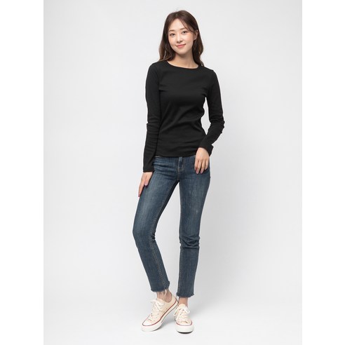편안함과 스타일이 완벽하게 조화된 여성용 데일리 티셔츠