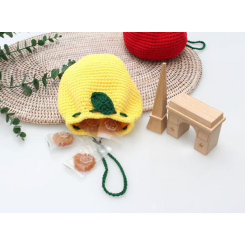 상큼한 망고와 함께 시작하는 짜릿한 뜨개질, 쪼꼬미 Fruits 미니백 DIY!