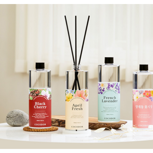 향기로 가득한 쾌적한 공간
