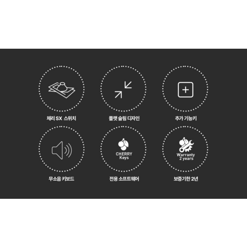 편안함과 효율성을 갖춘 CHERRY KC6000