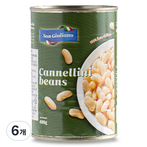 SANGIULIANO 카넬리니빈, 400g, 6개