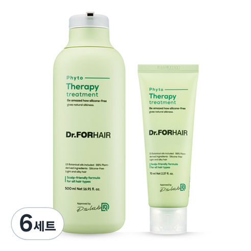 닥터포헤어 피토테라피 헤어트리트먼트 500ml + 70ml, 6세트