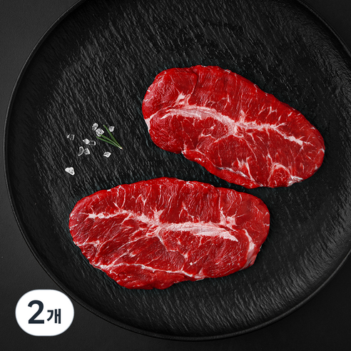 CAB인증 미국산 앵거스 부채살 구이용 (냉장), 300g, 2개