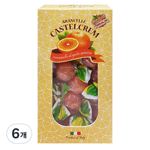 카스텔크렘 오렌지, 145g, 6개