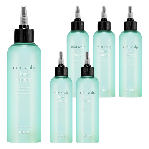 어퓨 민트 스칼프 헤어 식초, 200ml, 6개