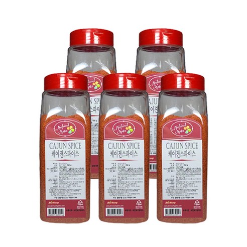 내츄럴스파이스 케이젼 스파이스, 450g, 5개