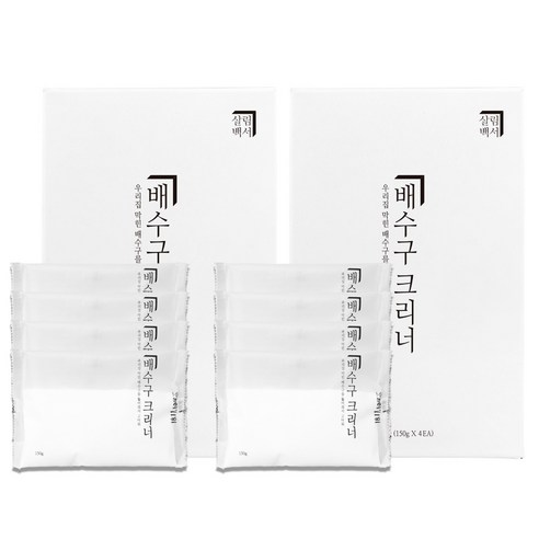 살림백서 배수구클리너, 600g, 6개