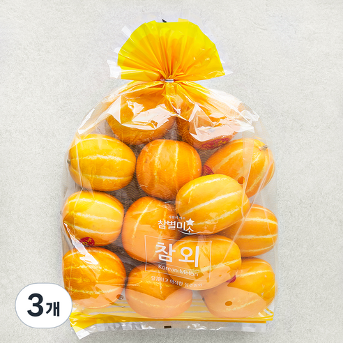 성주 당도선별 꼬마참외 10~16입, 2kg(10~16입), 3개