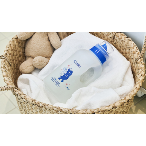 민감한 아기 피부를 위한 안심 선택, FRANKLIIN 무향 세탁세제