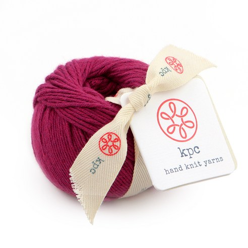 kpc yarn 가쉽 DK 면 뜨개실 50g, 비트, 113m