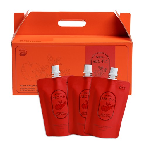 웰연구소 NFC착즙 ABC주스, 30개, 100ml