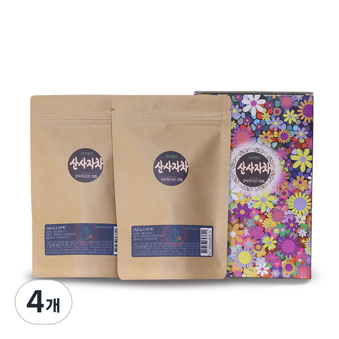 아이앤티 산사자차 삼각티백, 1.2g, 20개입, 4개