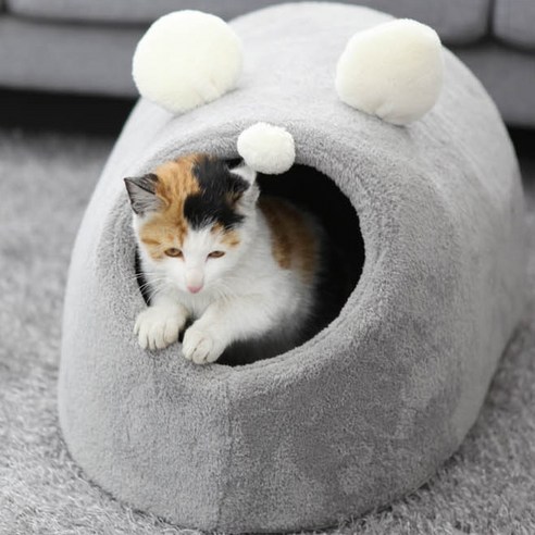 레드퍼피 블랑 캣 하우스 대형, 그레이