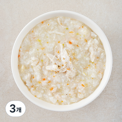 킨더가든 우리아이 닭죽, 300g, 3개