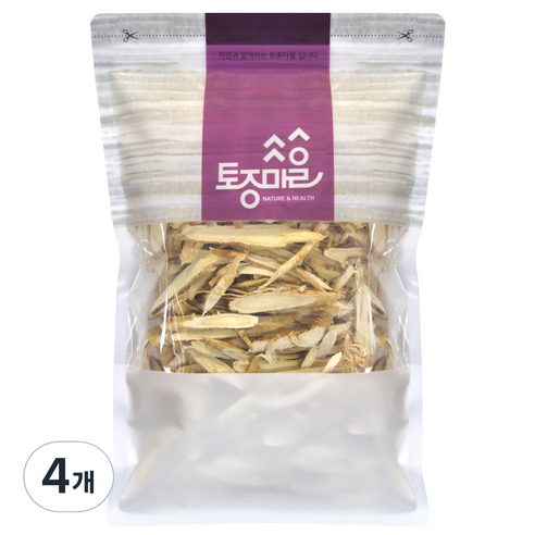 토종마을 국산 황기 절단, 300g, 4개