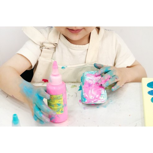SNOWKIDS 幼兒水彩 兒童水彩 手指畫 安全的顏料 美術遊戲 水彩遊戲 幼兒美術 兒童美術 觸感遊戲