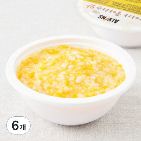엘빈즈 후기 10~13개월 이유식 단호박 고구마 진밥, 180g, 6개, 혼합맛(단호박/고구마)