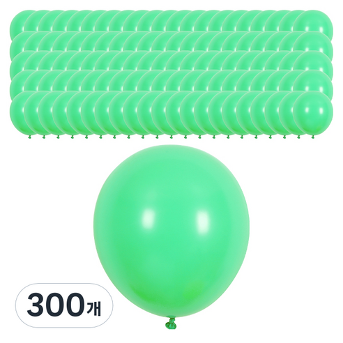 EUMES 이벤트 풍선 일반, 그린, 300개