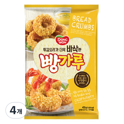 동원 빵가루, 4개, 450g