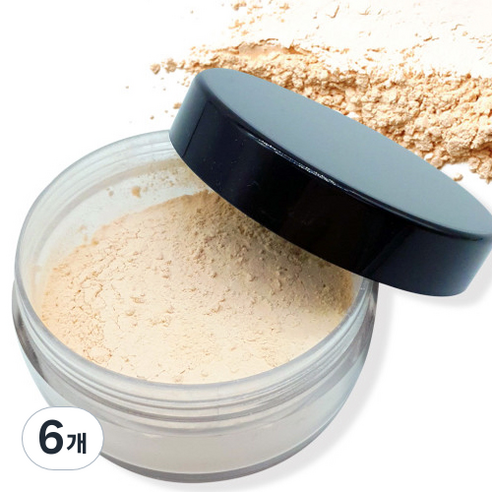 세르고 페이스 파우더 25g, NO 2 베이직베이지, 6개