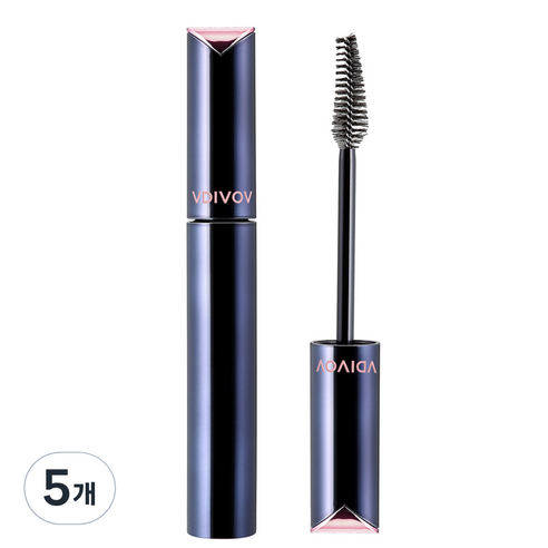 비디보브 아이컷 마스카라 8g, 02 롱앤볼륨, 5개