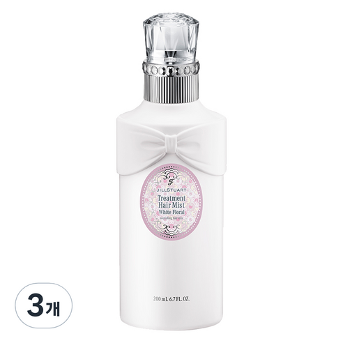 질스튜어트 화이트 플로럴 트리트먼트 헤어 미스트, 200ml, 3개
