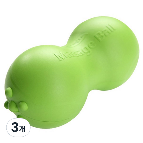 하이웰 땅콩 마사지볼, 민트, 3개