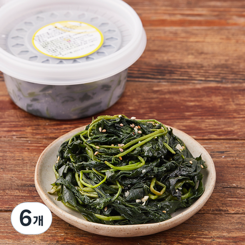 반찬천국 취나물, 170g, 6개