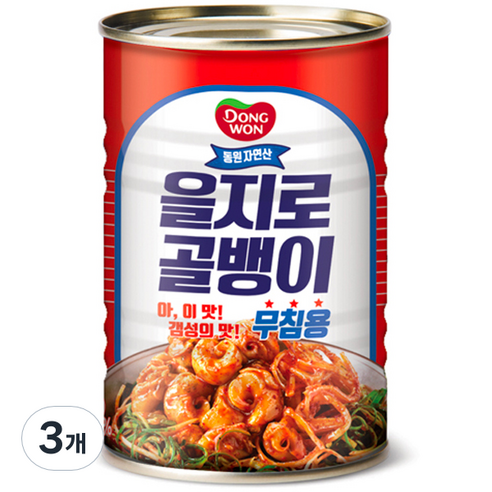 동원 을지로 골뱅이, 3개, 300g