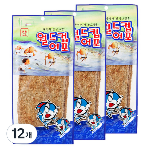 한진식품 월드컵어포, 24g, 12개