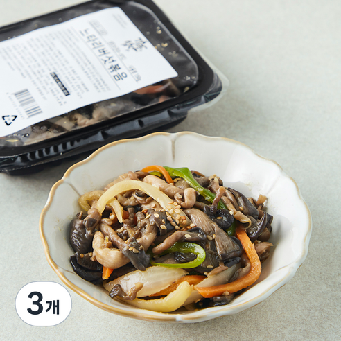 강남밥상 느타리 버섯볶음, 150g, 3개