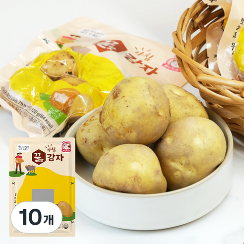 바로드숑 꿀맛 감자, 120g, 10개