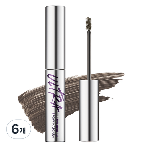 미샤 울트라 파워프루프 브로우 카라 4g, 그레이 브라운, 6개
