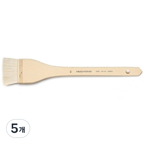 화홍 100 배경붓, 6호, 5개