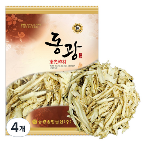 동광한방몰 국내산 말린 약도라지, 300g, 4개