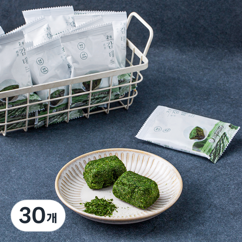 주일 완도산 건조 감태, 2g, 30개