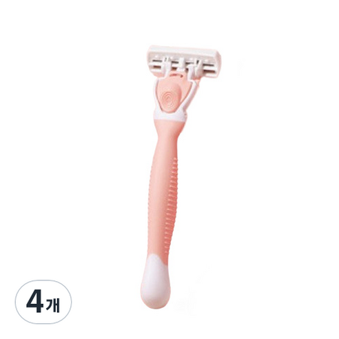 하이어리 여성용 멀티 전신 바디용 면도기, 1개입, 4개