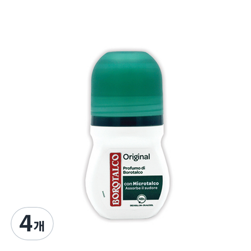 보로탈코 롤온 데오드란트 오리지널, 4개, 50ml