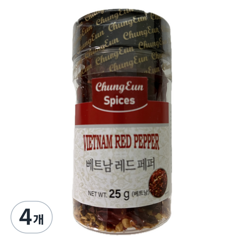 청은에프엔비 레드페퍼, 25g, 4개