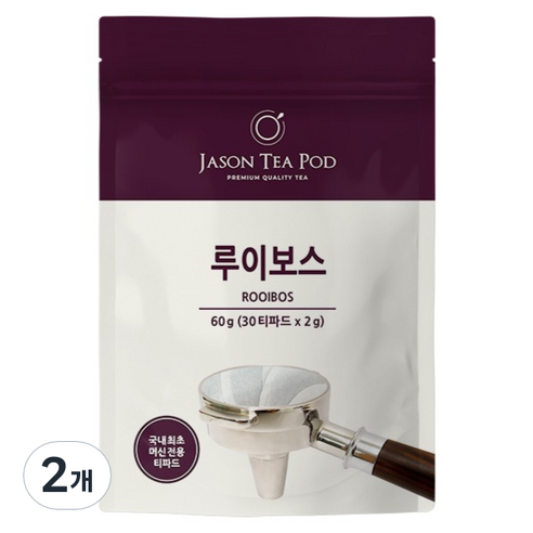 제이슨티 제이슨 티파드 루이보스 차, 2g, 2개, 30개입