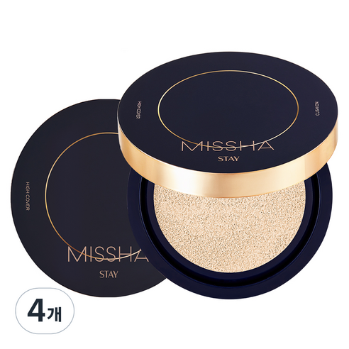 미샤 스테이 하이커버 쿠션 14g SPF30 PA++, 1개, 21호 바닐라