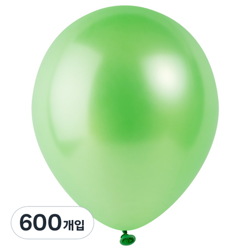 파티팡 풍선 라운드 30cm, 펄 라이트그린, 600개입
