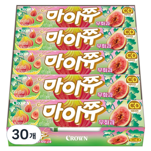 마이쮸 무화과 캔디, 30개, 44g