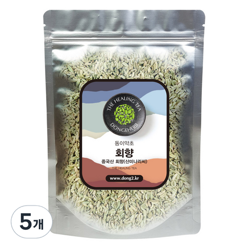 동이약초 중국산 회향, 5개, 150g