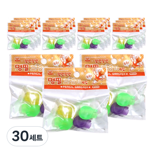 영아트 명필교정기 4p, 혼합 색상, 30세트