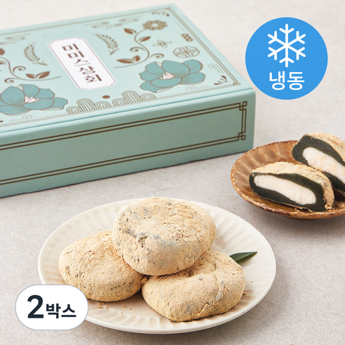 미미스상회 콩고물 쑥떡 동부 (냉동), 60g, 15개입, 2박스